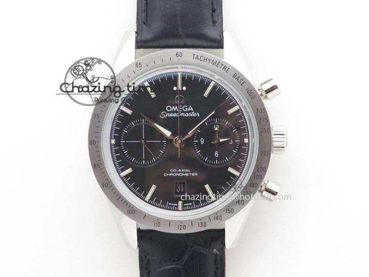 0314 Planet Ocean SS Bp Maker 45mm Black Bezel On SS Bracelet A OnTrend 8218